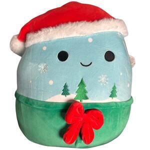 RARE Squishmallow 12" Ezekiel the Snowglobe Christmas 2024 First to Market NWT